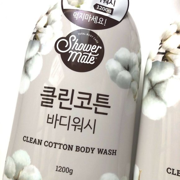 Shower Mate | Bath & Body | Lot 2x New Korean Shower Mate Clean Cotton ...